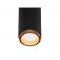 Preview: SLV 1009086 GRIP M LED Deckeneinbauleuchte 14W 2700K Schwarz Gold 42° CRI90 dimmbar modernes Design
