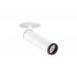 Preview: SLV 1009084 GRIP M LED Deckeneinbauleuchte 14W 2700K Weiß Schwarz dimmbar 42 Grad CRI90 modernes Design