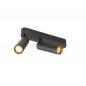Preview: SLV 1009079 GRIP M LED Deckenaufbauleuchte 28W 3000K Schwarz Gold dimmbar 42 Grad CRI90 modernes Design