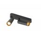 Preview: SLV 1009078 GRIP M LED Deckenaufbauleuchte 28W 2700K Schwarz Gold dimmbar 42 Grad CRI90 modernes Design