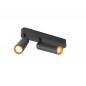 Preview: SLV 1009078 GRIP M LED Deckenaufbauleuchte 28W 2700K Schwarz Gold dimmbar 42 Grad CRI90 modernes Design