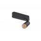 Preview: SLV 1009071 GRIP! M Deckenaufbauleuchte single 3000K 14W 42° schwarz/gold CRI90 IP20 dimmbar