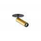 Preview: SLV 1009058 GRIP! S Deckeneinbauleuchte 2700K 10W 29° gold/schwarz CRI90 IP20 dimmbar
