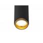 Preview: SLV 1009055 GRIP! S Deckeneinbauleuchte 10W 3000K 29° CRI90 Ø 6,8 cm dimmbar schwarz/gold