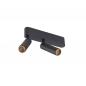 Preview: SLV 1009047 GRIP! S Deckenaufbauleuchte double PHASE 3000K 21W 29° schwarz/gold