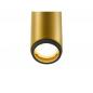 Preview: SLV 1009043 GRIP! S Deckenaufbauleuchte single PHASE 3000K 11W 29° gold/schwarz – kompakter LED Aufbaustrahler