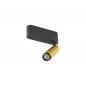 Preview: SLV 1009043 GRIP! S Deckenaufbauleuchte single PHASE 3000K 11W 29° gold/schwarz – kompakter LED Aufbaustrahler