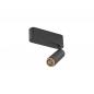 Preview: SLV 1009038 GRIP! S Deckenaufbauleuchte single PHASE 2700K 11W 29° schwarz/gold – kompakter LED Aufbaustrahler