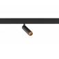 Preview: SLV 1009026 GRIP! S 48V Spot 2700K 9,8W DALI – tief eingelassener Schienenstrahler schwarz/gold