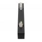 Preview: SLV 1009145 SUN WL DOUBLE G9 Wandaufbauleuchte schwarz IP20