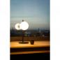 Preview: SLV 1009143 SUN TL G9 Tischleuchte schwarz rund IP20