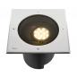 Preview: SLV 1009171 DASAR XL Bodeneinbauleuchte – professionelle LED Außenbeleuchtung 27W 2600lm 3000K IP67 DALI Edelstahl/Schwarz