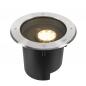 Preview: SLV 1009170 DASAR® XL Bodeneinbauleuchte LED 3000K Edelstahl/Schwarz IP65/IP67 DALI