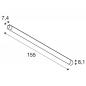 Preview: 155cm SLV 1009173 WATERPROOF V EASY 1500 48W 4000K IP65 LED Feuchtraumleuchte