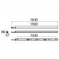 Preview: SLV 1009257 BATTEN P 1500 LED 28W 4217–7316lm 3000–5000K CCT PIR Sensor Lichtleiste