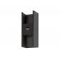 Preview: SLV 1010108 FLATT II Wandaufbauleuchte SENSOR 10W 2700K schwarz IP54