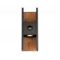 Preview: SLV 1010107 FLATT II Wandaufbauleuchte SENSOR 10W 2700K anthrazit/braun IP54