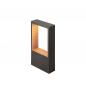Preview: SLV 1010103 FLATT II 36 Stehleuchte PHASE 10W 2700K anthrazit/braun IP65