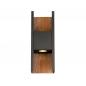 Preview: SLV 1010101 FLATT II Wandaufbauleuchte PHASE 9,5W 2700K anthrazit/braun IP65