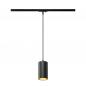 Preview: SLV 1010099 ASTO TUBE 1~ Pendelleuchte GU10 10W schwarz 250 cm IP20