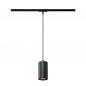 Preview: SLV 1010099 ASTO TUBE 1~ Pendelleuchte GU10 10W schwarz 250 cm IP20