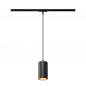 Preview: SLV 1010099 ASTO TUBE 1~ Pendelleuchte GU10 10W schwarz 250 cm IP20