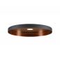 Preview: SLV 1010096 LALU® PLATE 33 E27 MIX&MATCH LEUCHTENSCHIRM 1,5CM SCHWARZ/BRONZE – flacher Designschirm