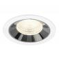 Preview: SLV 1009809 NUMINOS® L Deckeneinbauleuchte weiß/chrom 4000K 55° CRI90 -  Einbau Ø 12cm