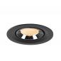 Preview: SLV 1009546 NUMINOS® GIMBLE M Deckeneinbauleuchte schwarz/chrom 2700K 40° CRI90 , Einbau Ø 12cm