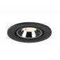 Preview: SLV 1009420 NUMINOS® GIMBLE S Deckeneinbauleuchte schwarz/chrom 4000K 40° CRI90 , Einbau Ø 9cm