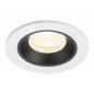 Preview: SLV 1009319 NUMINOS® XS Deckeneinbauleuchte weiß/schwarz 4000K 40° CRI90, Einbau Ø 5,5cm