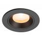 Preview: SLV 1009271 NUMINOS XS Deckeneinbauleuchte 6,9W 2700K 20° schwarz -  Einbau Ø 5,5cm