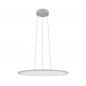 Preview: SLV 1010429 PANEL 60 – runde LED Pendelleuchte DALI 29W 3000/4000K grau UGR<19