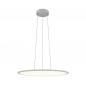 Preview: SLV 1010429 PANEL 60 – runde LED Pendelleuchte DALI 29W 3000/4000K grau UGR<19
