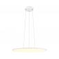 Preview: SLV 1010428 PANEL 60 – runde LED Pendelleuchte DALI 29W 3000/4000K weiß UGR<19