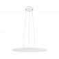 Preview: SLV 1010428 PANEL 60 – runde LED Pendelleuchte DALI 29W 3000/4000K weiß UGR<19