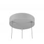 Preview: SLV 1010427 PANEL 60 – runde LED Pendelleuchte PHASE 29W 3000/4000K grau UGR<19