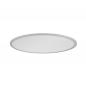 Preview: SLV 1010425 PANEL 60 – runde LED Deckenaufbauleuchte DALI 29W 3000/4000K grau UGR<19