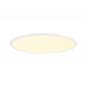 Preview: SLV 1010424 PANEL 60 – runde LED Deckenaufbauleuchte DALI 29W 3000/4000K weiß UGR<19