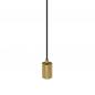 Preview: SLV 1010421 FITU PD Pendelleuchte ribbed Pendellänge 500 cm, 1 x max. 15 W, gold