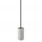 Preview: SLV 1010419 FITU PD Pendelleuchte stone Pendellänge 500 cm, 1 x max. 15 W, grau