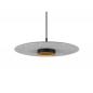 Preview: SLV 1010407 GRIP! FLAT – Felt shade Ø50 cm H 0,6 cm grau ultraflacher Leuchtenschirm