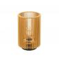 Preview: SLV 1010402 WUD TL – E27 Tischleuchte zylindrisch Holz beige 40W IP20