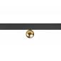 Preview: SLV 1010375 DYSKO 48V Spot DALI 5,6W 2700K 36° schwarz/gold – Retro Design Tracklight