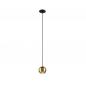 Preview: SLV 1010359 DYSKO Einbau Pendelleuchte PHASE 2700K schwarz/gold - Einbaudurchmesser 47 mm