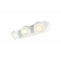 Preview: SLV 1010275 KALU 2.0 28W 1400lm 3000K 36° 3-flammiger LED Wand- & Deckenstrahler mit präziser Lichtwirkung