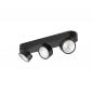 Preview: SLV 1010270 KALU 2.0 19W 1350lm 2700K 36° 3-flammiger LED Wand- & Deckenstrahler mit präziser Lichtwirkung
