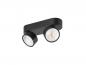 Preview: SLV 1010267 KALU 2.0 19W 1400lm 3000K 36° 2-flammiger LED Wand- & Deckenstrahler mit präziser Lichtwirkung