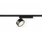 Preview: SLV 1010230 KALU 2.0 1~ LED Schienenstrahler 10W 1500lm 4000K 36° Schwarz – moderner Hochvolt-Spot für 1-Phasen Schienensysteme