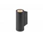 Preview: SLV 1010167 HELIA PRO S Wandaufbauleuchte up/down DALI 12W 2700K anthrazit IP65